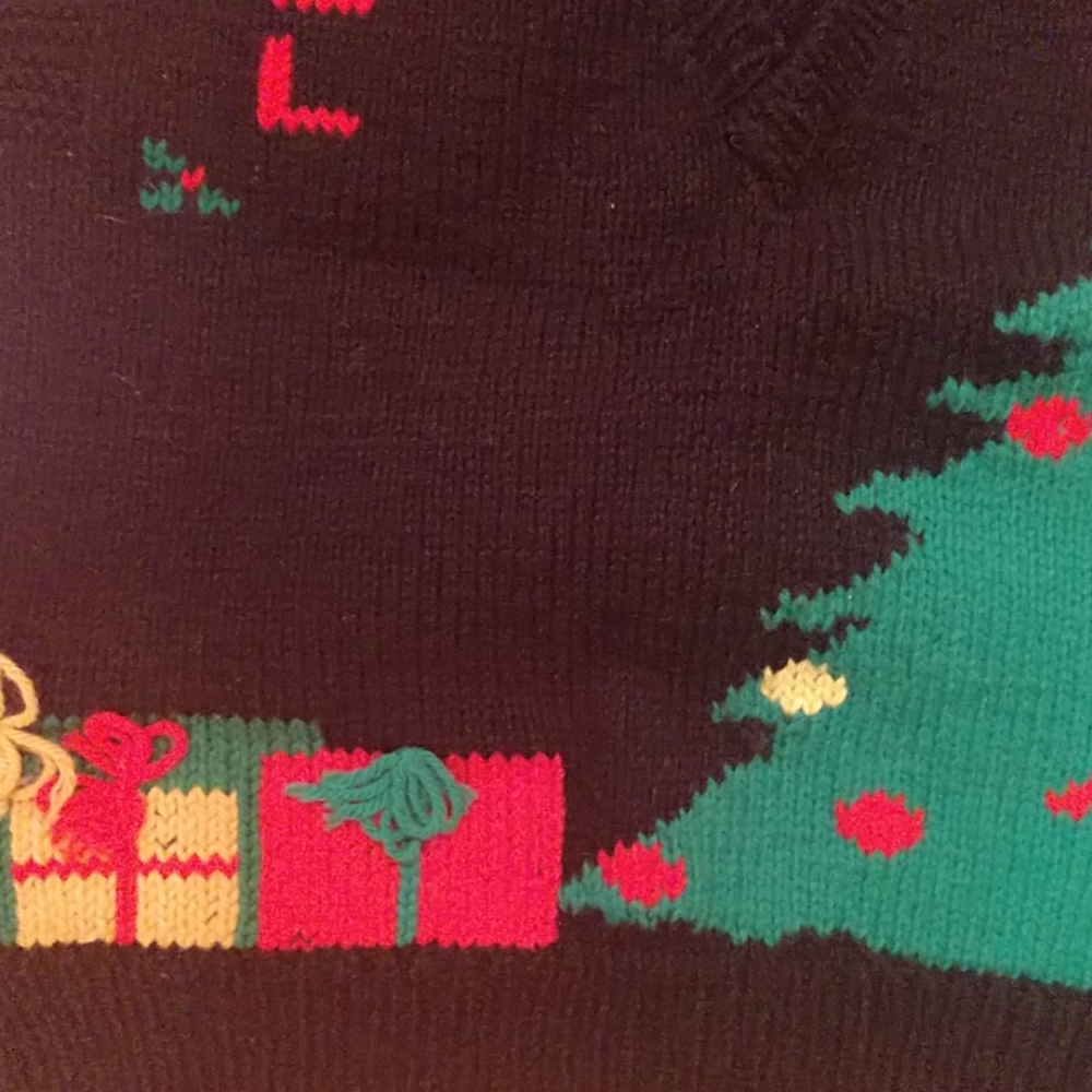 Vintage Christmas Sweater 1970's - Picture 4 of 5